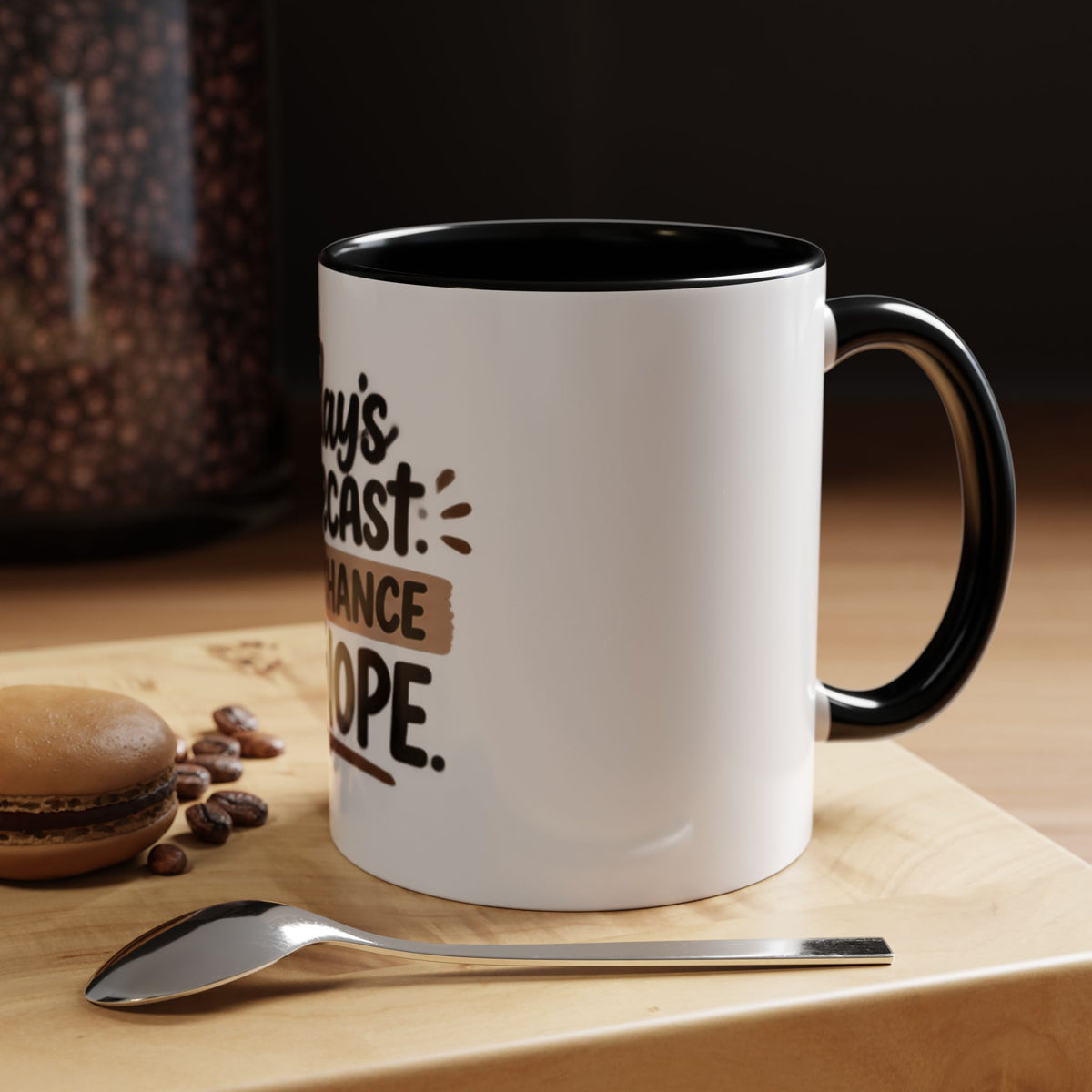 99% Chance of Nope Coffee Mug | Accent Ceramic Mug 11oz 15oz