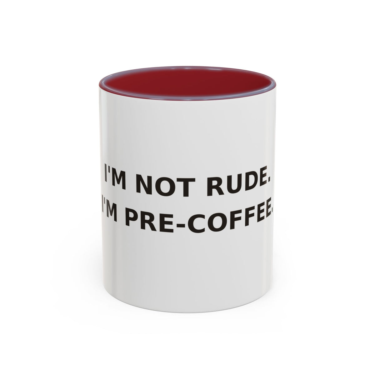 I'M PRE-COFFEE Mug | Accent Coffee Mug, 11oz or 15oz