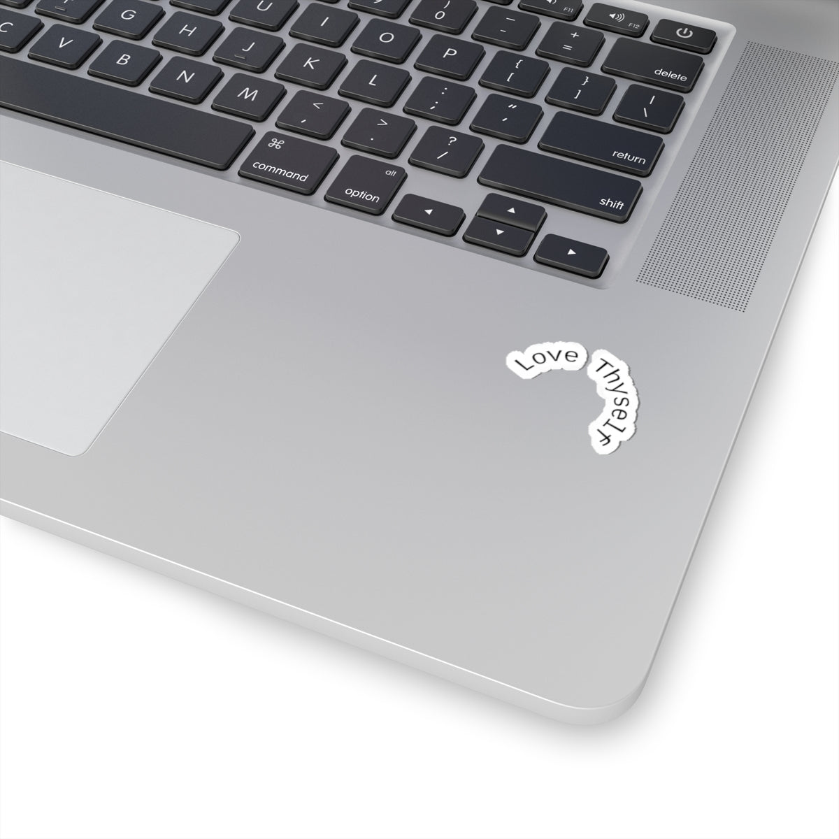 Love Thyself Quote Kiss-Cut Stickers