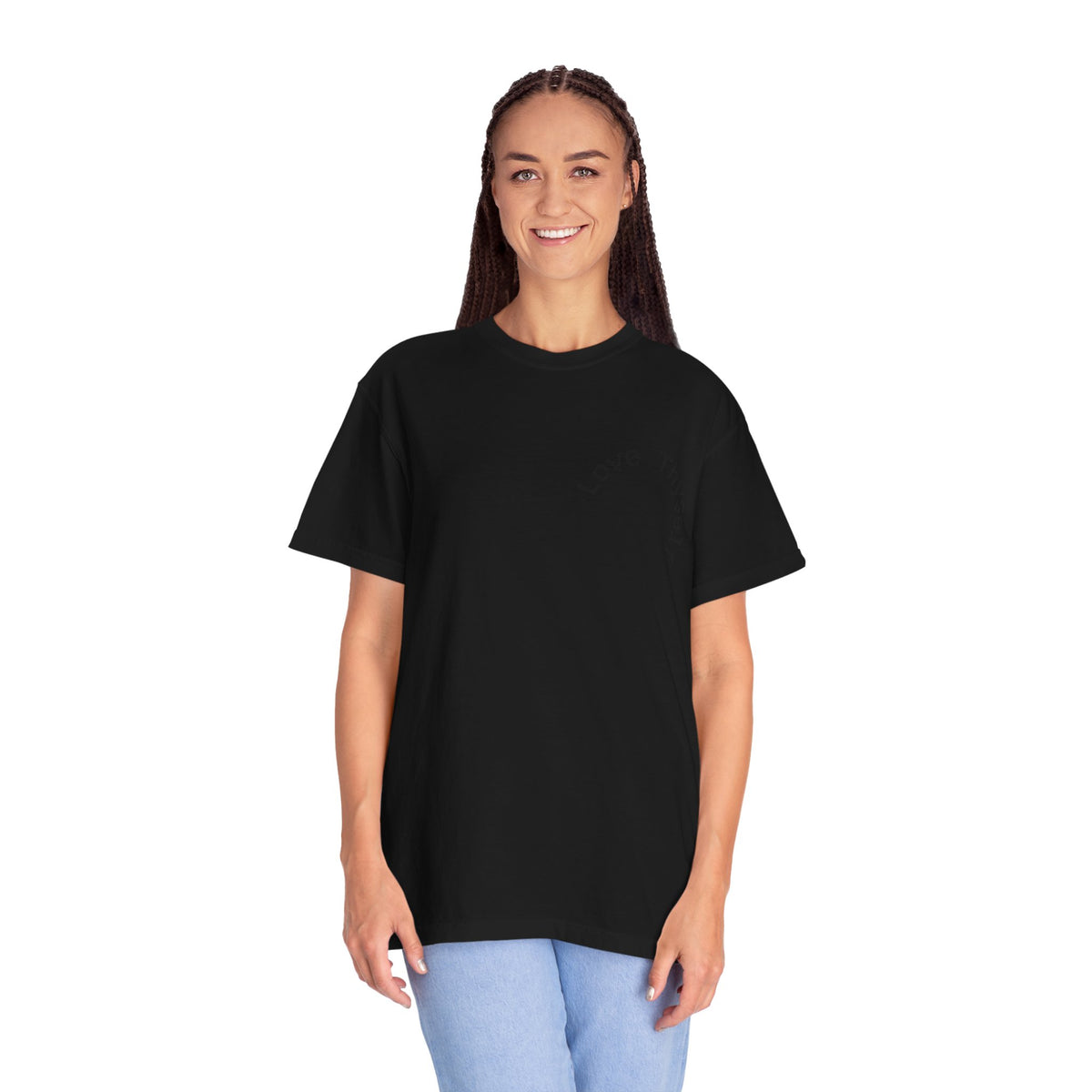 Love Thyself Quietly Faithfully Quote T-Shirt