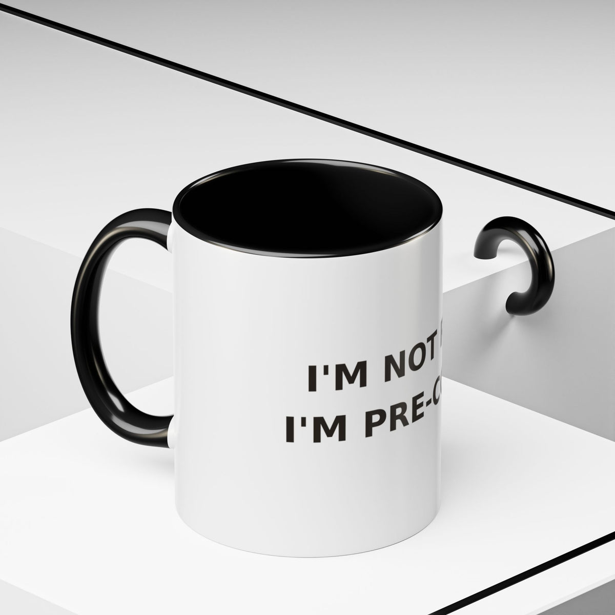 I'M PRE-COFFEE Mug | Accent Coffee Mug, 11oz or 15oz