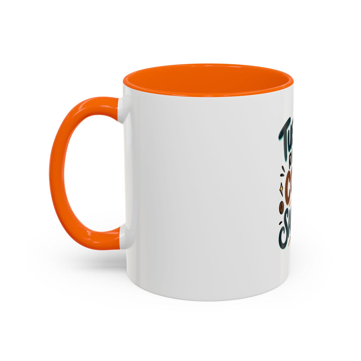 Tuesday Runs On Coffee And Sarcasm Mug | Accent Coffee Mug