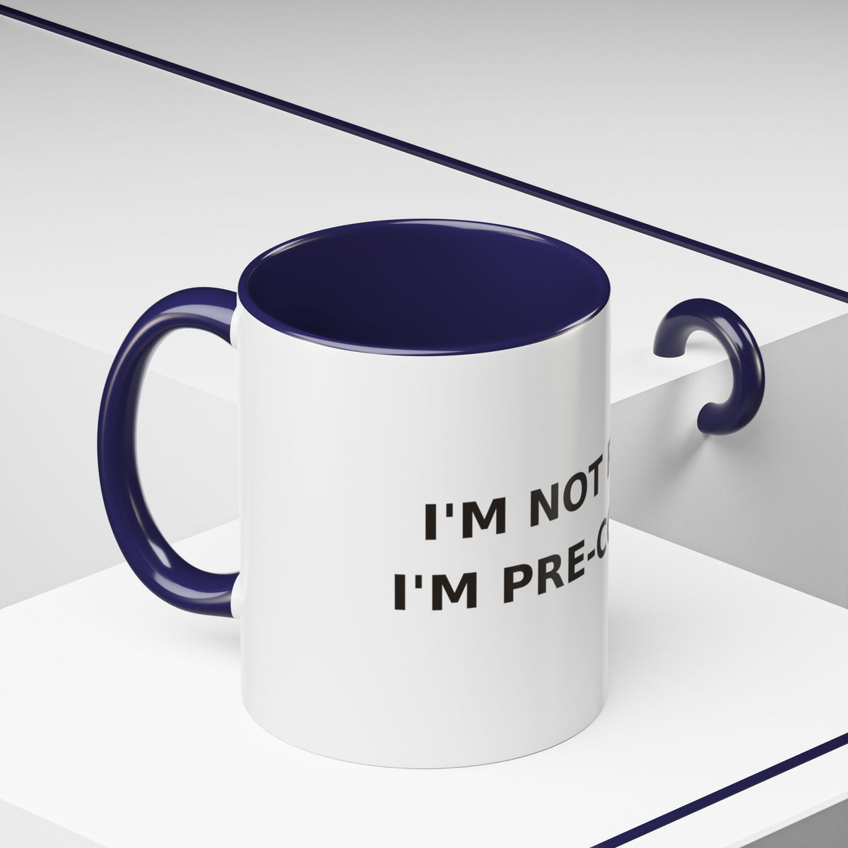 I'M PRE-COFFEE Mug | Accent Coffee Mug, 11oz or 15oz